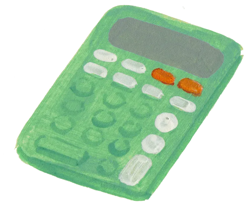 Calculator Illustration